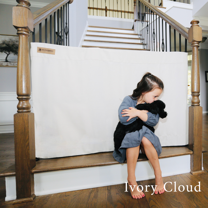 The Stair Barrier Banister-to-Banister (BB) Fabric Safety Gate