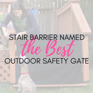 The Stair Barrier Name No. 1 Outdoor Safety Gate