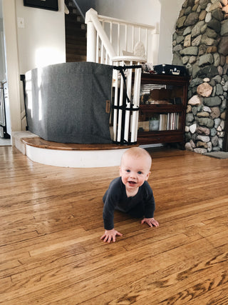 custom made baby gate for staircase
