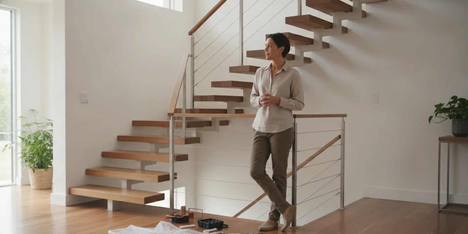 Baby Gate for Stairs Without a Banister and Wall – THE STAIR BARRIER