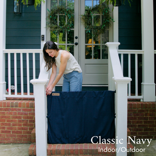 The Stair Barrier Banister-to-Banister (BB) Fabric Safety Gate