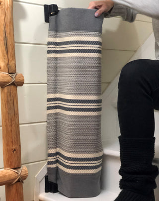 Baby Gate Installed On Stairs